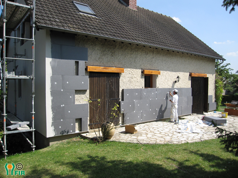 Isolation extérieure maison Puxieux