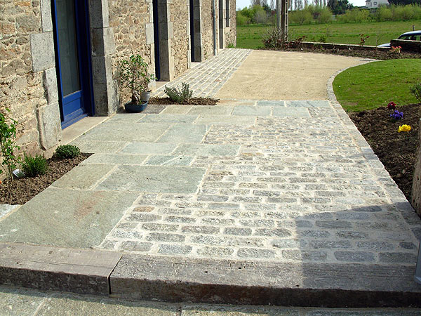 Dallage, terrasse, chape pavée dans la Meurthe-et-Moselle